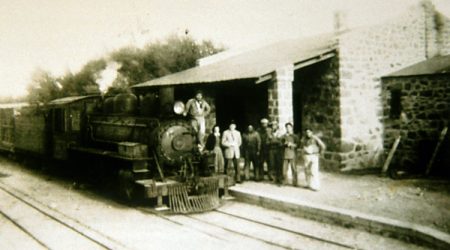 Estación Boca de la Zanja del Ferrocarril Central del Chubut